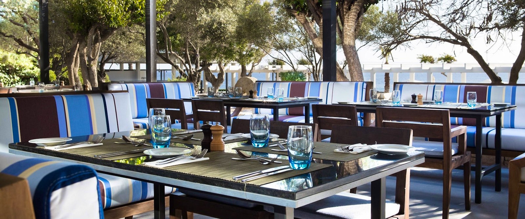 Mosaics Terrace at Almyra, Paphos, Cyprus