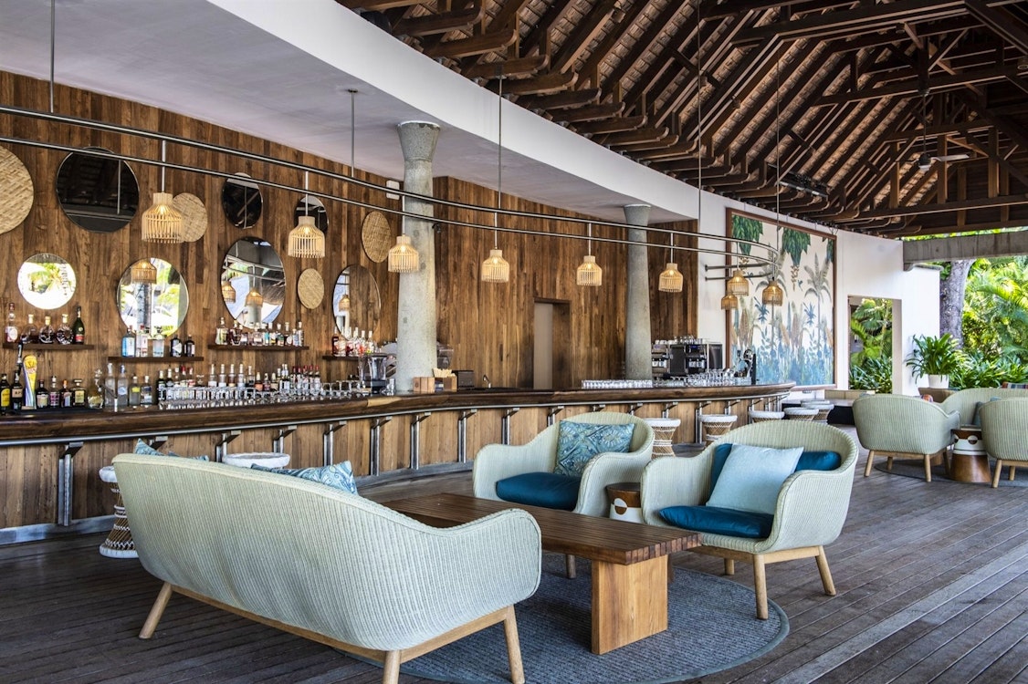 bar at Trou Aux Biches Beachcomber Golf Resort & Spa, Mauritius 