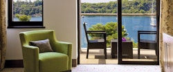 Bedroom with Beautiful View at Hotel Monte Mulini, Croatia