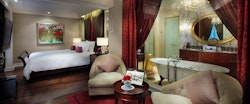 Grand prestige suite bedroom at Sofitel Legend Metropole Hanoi