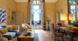 Junior Deluxe Suite at Hotel Savoy, Florence, Italy