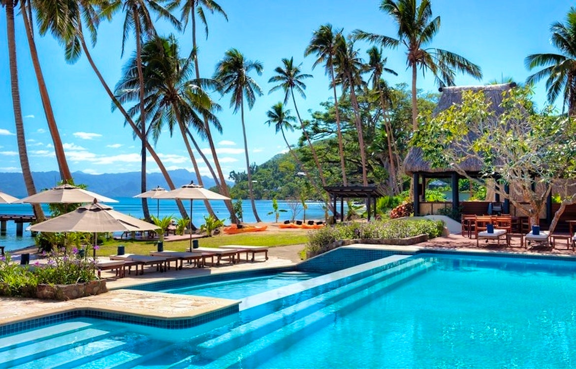 Pool View at Jean-Michel Cousteau Resort, Fiji