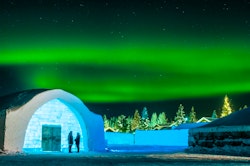 ICEHOTEL entrance. Photo Asaf Kliger. © ICEHOTEL
