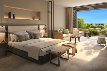 Junior Suite Private Garden |Ikos Kissamos