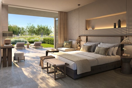 Superior Double Room Private Garden |Ikos Kissamos