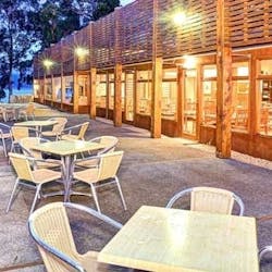 Gabriel's on the Bay Restaurant at Stewarts Bay Lodge, Tasmania, Australia