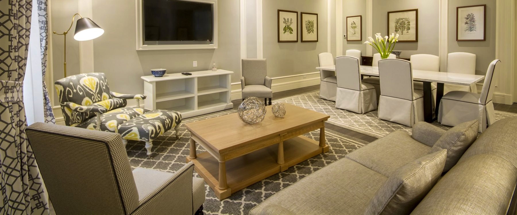 living room area, Hotel del Parque