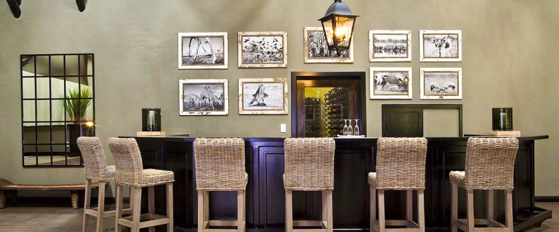 Interior of Mushara Lodge