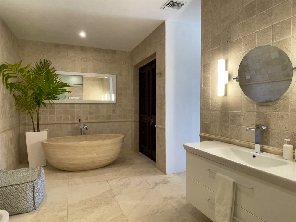 Bathroom at Le Bleu Anguilla