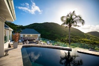 Pool and Bar, Le Toiny, St Barths, Caribbean