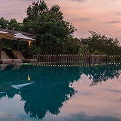 Infinity Swimming Pool at Veranda Natural Resort, Cambodia