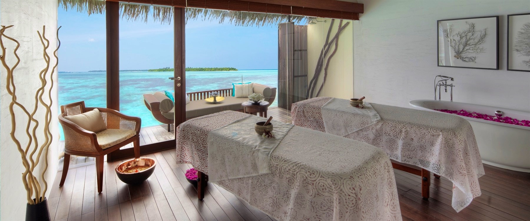 Spa Treatment Room at The Residence Maldives, Indian Ocean 