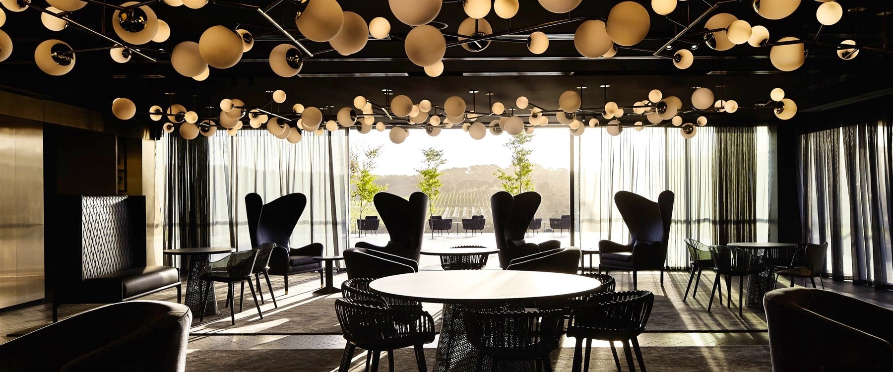 The Lounge at Jackalope Hotel Mornington Peninsula, Victoria, Australia 