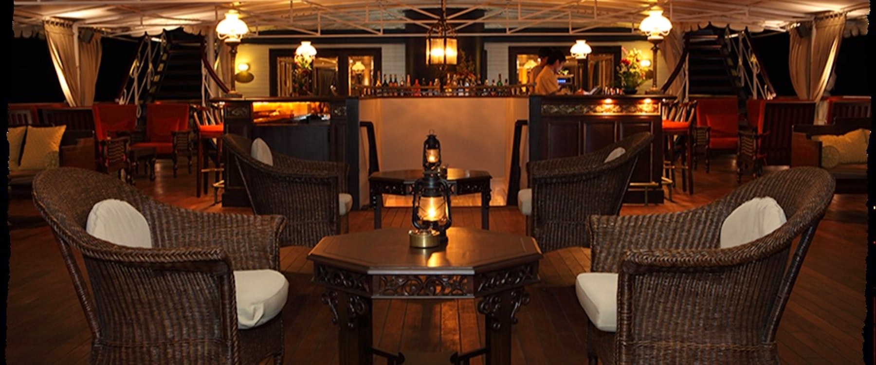 Club 1930 at Jayavarman Cruise, Vietnam and Cambodia 