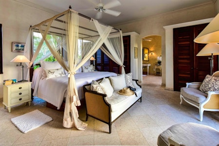 Bedroom, La Casa, Jumby Bay Island, Antigua, Caribbean