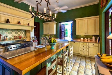Kitchen, La Casa, Jumby Bay Island, Antigua, Caribbean
