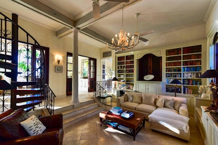Living Room, La Casa, Jumby Bay Island, Antigua, Caribbean