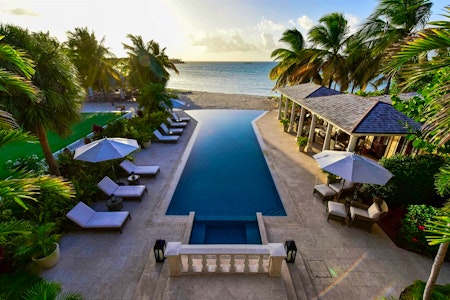 Pool, La Casa, Jumby Bay Island, Antigua, Caribbean