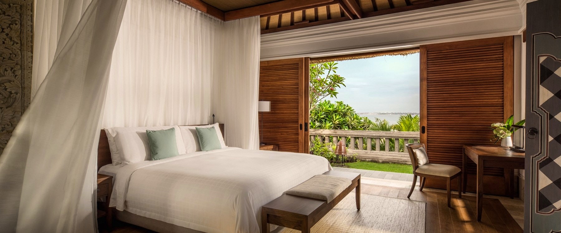 Villa bedroom at Four Seasons Resort Bali at Jimbaran Bay