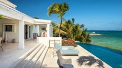Villa with Pool, Jumby Bay Island, Antigua, Caribbean