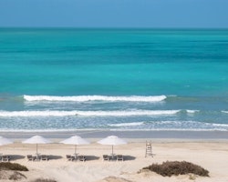 Beach View from Resort at Jumeirah at Saadiyat Island Resort, Abu Dhabi