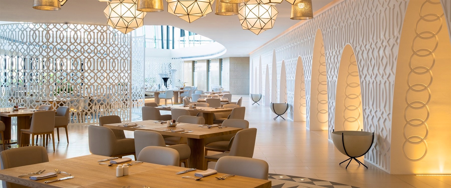 White Restaurant at Jumeirah at Saadiyat Island Resort, Abu Dhabi