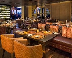 The rib room dining area at Jumeirah Zabeel Saray, Dubai