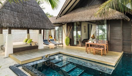 two bedroom beach villa with pool - sunrisesunset