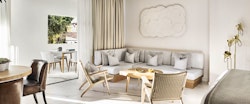 Junior Suite Living Area at Nobu Marbella, Costa Del Sol, Spain