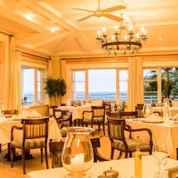 Main Dining Room at The Lodge at Kauri Cliffs, New Zealand