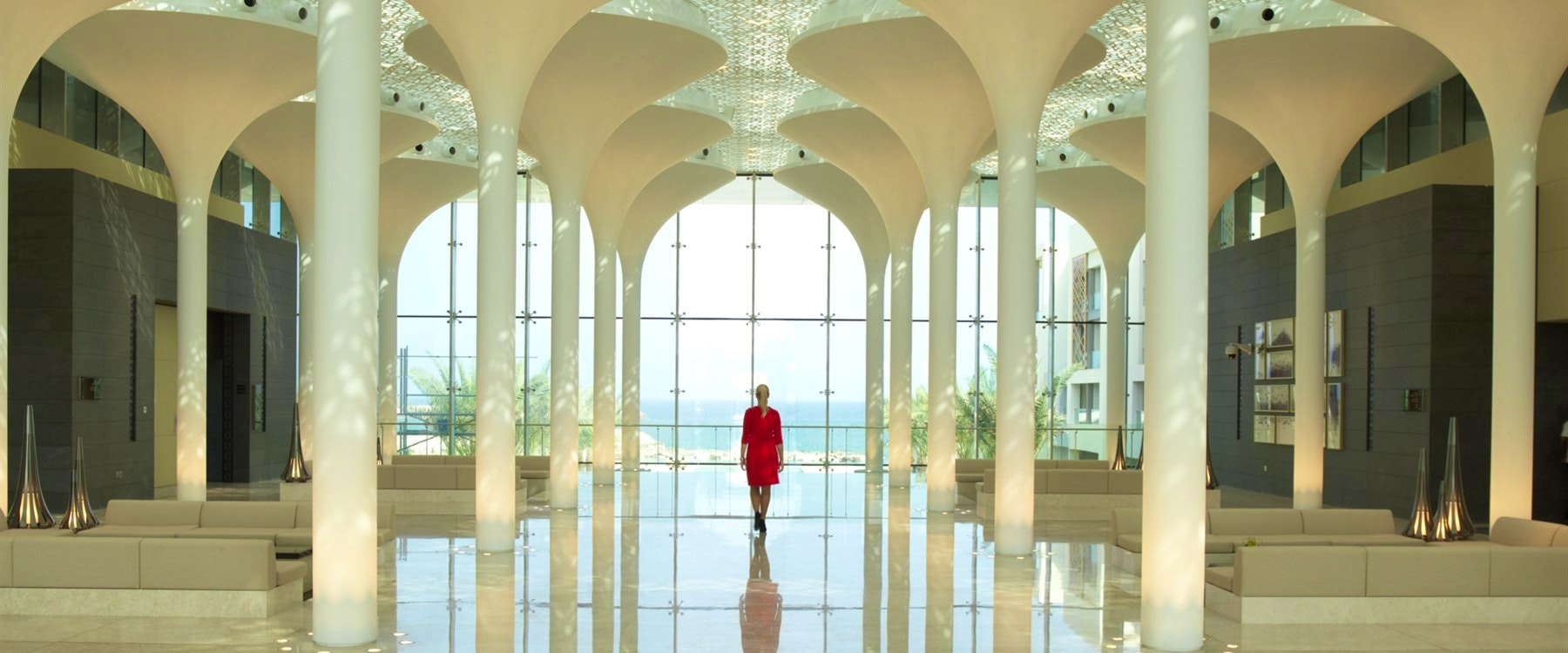 Lobby at Kempinski Hotel Muscat, Oman