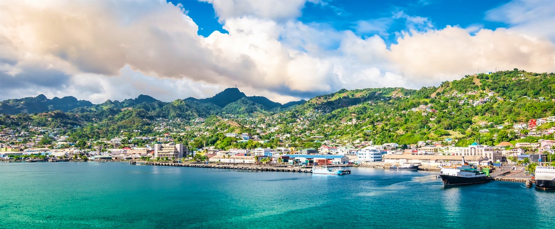 Kingstown Harbour the Grenadines