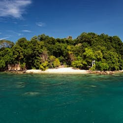 Aerial View of Six Senses Krabey Island, Cambodia