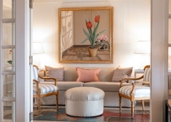 parlor lobby at the wauwinet nantucket