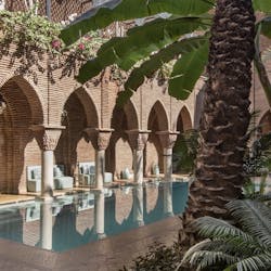 Swimming pool, La Sultana Marrakech, Morocco