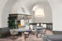 La Torre Restaurant, Castello del Nero, Tuscany, Italy