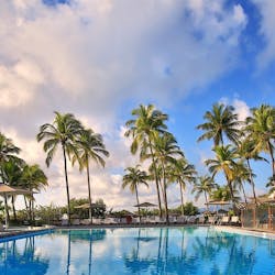 Poolside At Mahogany Hotel Residencia & Spa, Guadeloupe