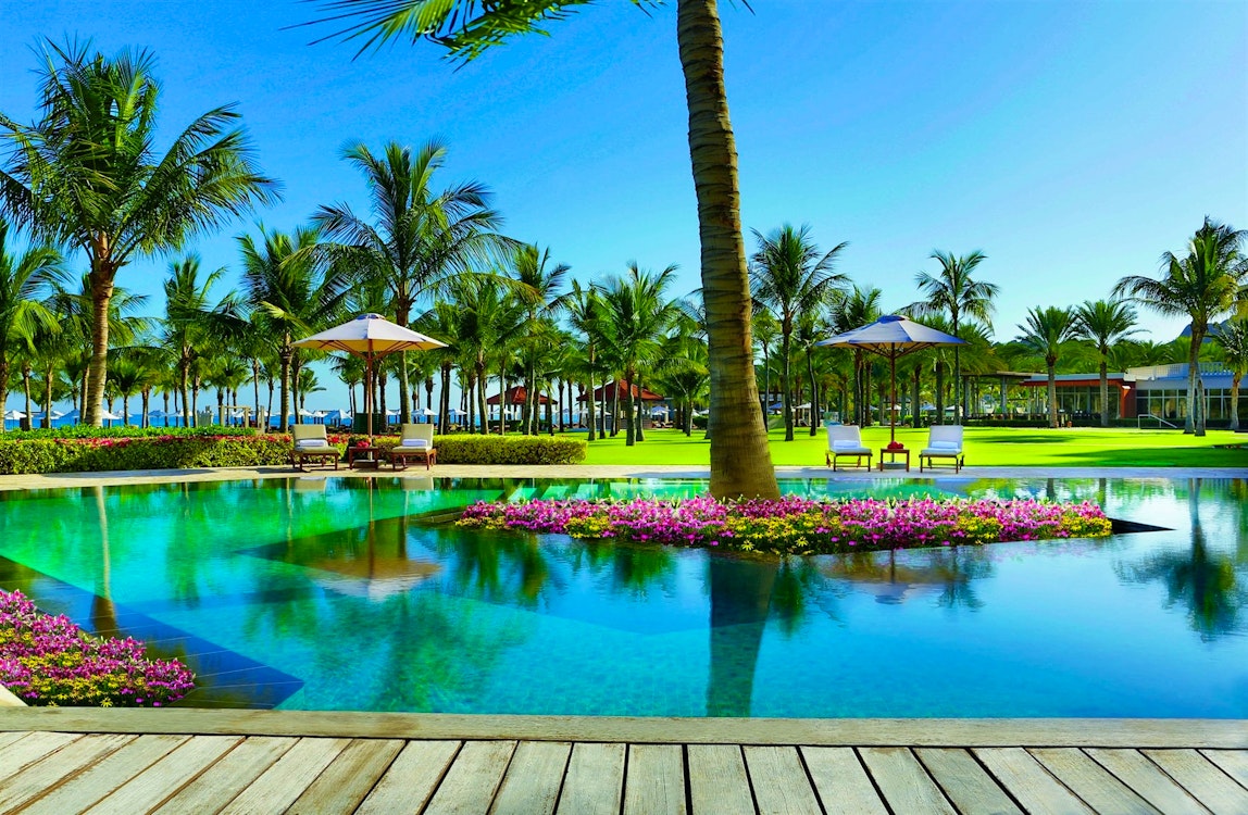 Lagoon Pool, Al Bustan Palace, A Ritz-Carlton Hotel