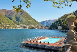 Pool, Mandarin Oriental Lake Como, Italy