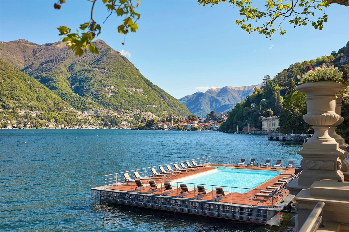 Pool, Mandarin Oriental Lake Como, Italy