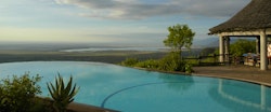 Pool area at Lake Manyara Serena Safari Lodge