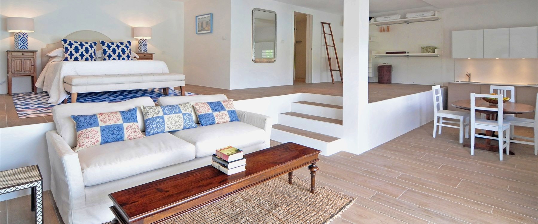 Guest room at Laluna Villas, Grenada