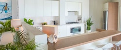 Kitchen bar at Laluna Villas, Grenada
