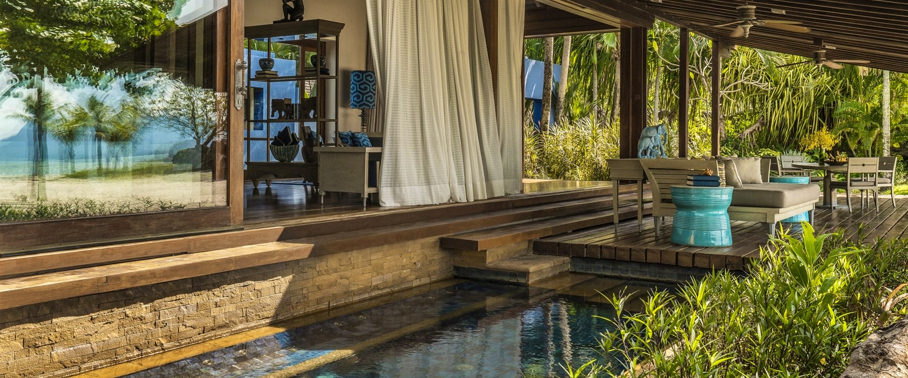 Private pool at Four Seasons Resort Langkawi