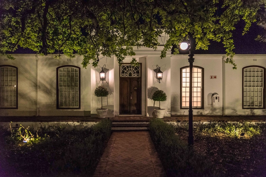 Exterior, Lanzerac, Cape Winelands, South Africa