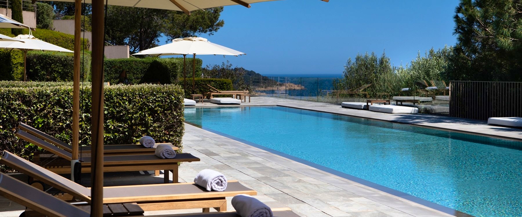 Swimming Pool at La Reserve de Ramatuelle, Riviera, France