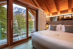 Le Massif Rooftop Suite Bedroom