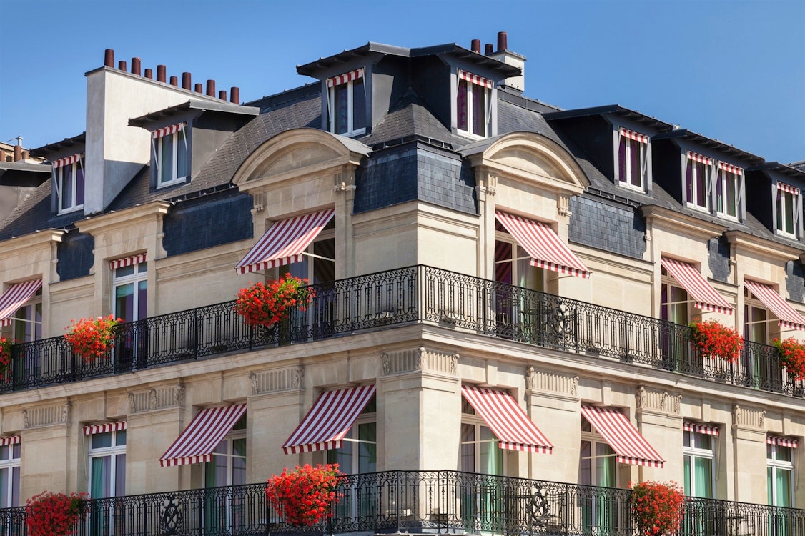 Exterior of Le Bristol, Paris