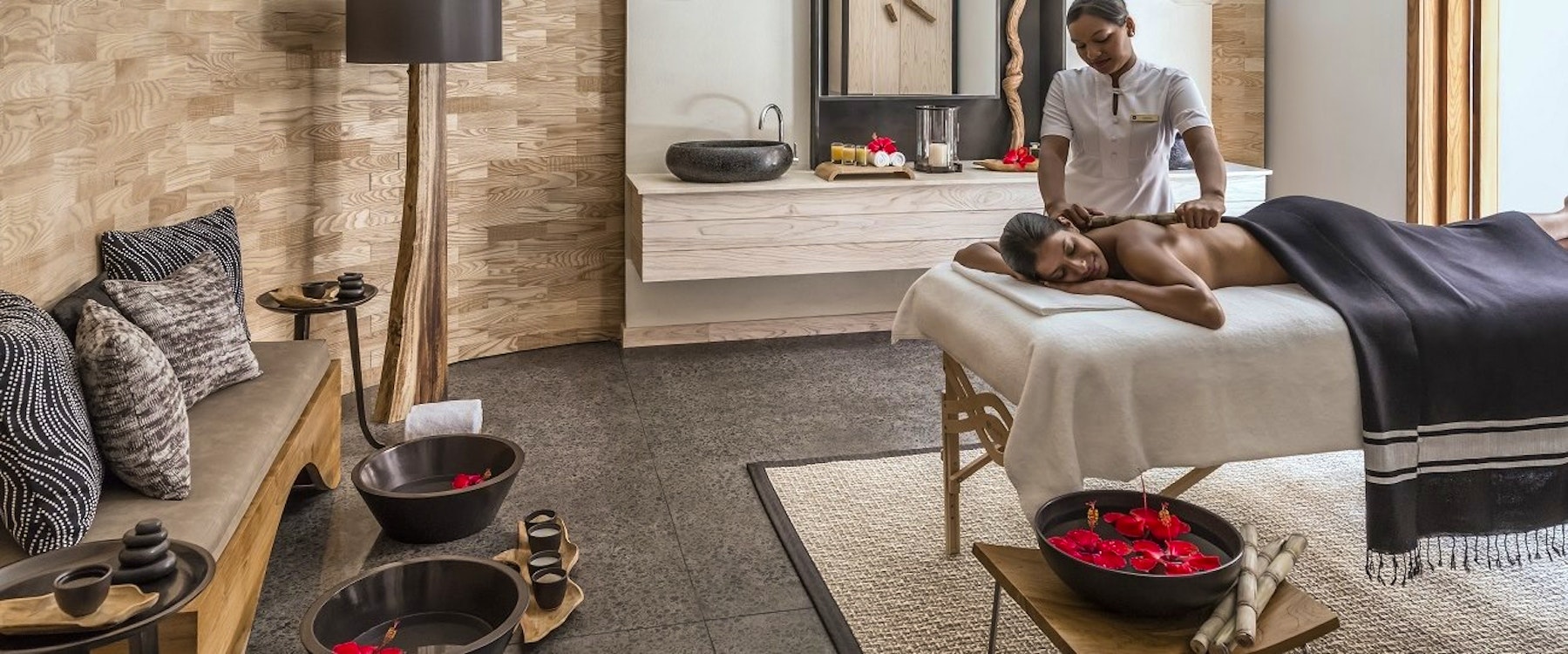 Spa Treatment Room at Shangri-La’s Le Touessrok Resort & Spa
