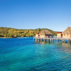 overwater bures at likuliku lagoon resort